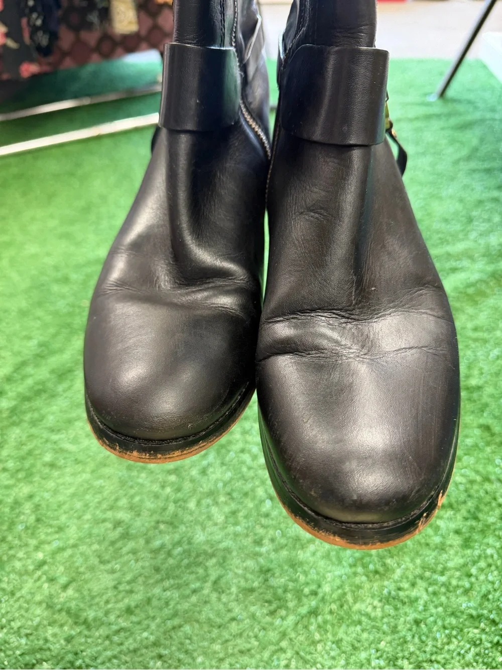 Michael Kors MK Logo Riding Boots